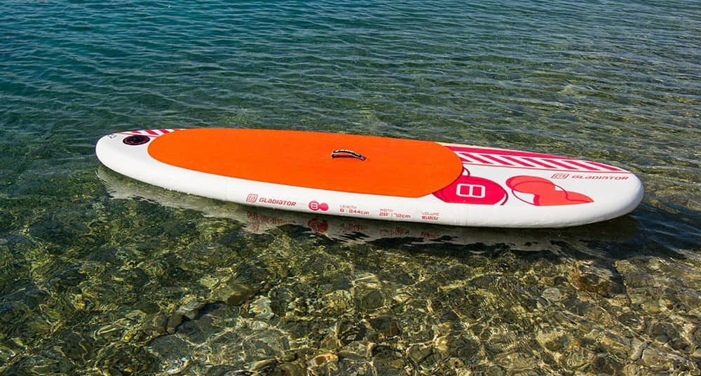 nafukovaci detsky paddleboard gladiator 8 nazev na vode